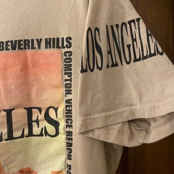 Los Angeles Tee Shirt Mens Size 3X On Fire Brand California - Picture 5 of 7